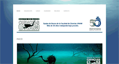 Desktop Screenshot of buceocienciasunam.org