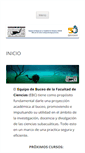Mobile Screenshot of buceocienciasunam.org